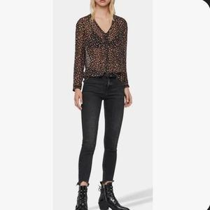 All Saints ELIANA Ditz Floral Top
